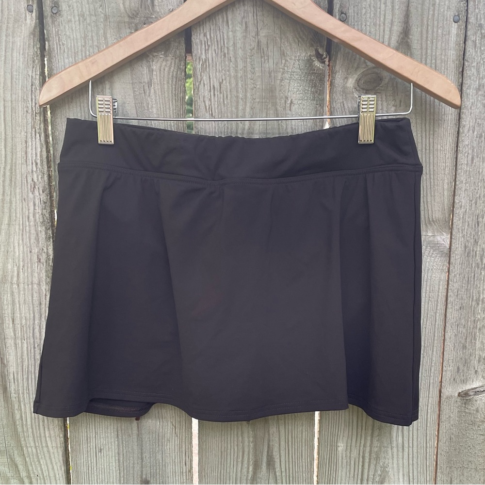 Lands End Brown Swim Skort / Skirt / Bottom